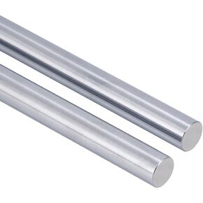 2 قطعة 15 × 500 مم (0.59 × 19.69 بوصة) قضيب حركة خطي قوي، عمود قضيب خطي من الكروم المقوى للطابعة ثلاثية الأبعاد، DIY، CNC - تسامح متري h8 in Kuwait
