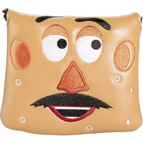 Golf Boise Baked & Hot Potato Mallet Putter Headcover Magnetic Closure Golf Cover for Mallet Suqare Putters