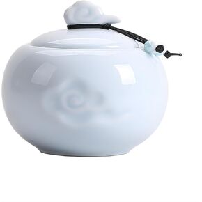 Decorative Urns Funeral Cremation Urn for Ashes for Dogs, Pet Urns for Cats (4.5" x 4.5" x 3.8")