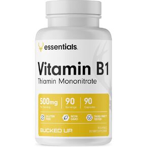 كبسولات باكد اب فيتامين ب1 500 ملغ، أساسيات (90 حصة) in Kuwait