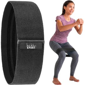Nicole Miller Booty & Hip Resistance Band Women Sports Fitness Band for Squat Glute Hip Training Non-Slip Elastic Workout Bands