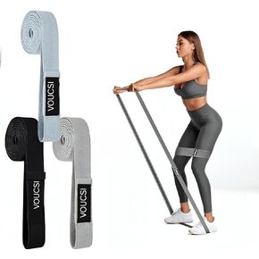 Resistance Bands, Exercise Workout Bands for Women and Men, 3 Set of Stretch Bands for Booty Legs, Pilates Flexbands