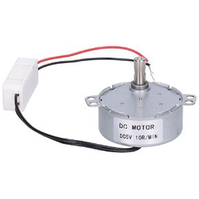 YWBL-WH DC Motor Brushless Turntable Synchronous Synchron Motor Electric Equipment 10RPM 5V 50TYC, Geared Motor