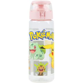 Pokemon Pikachu Character's Sports Girls Plastic Water Drinks Bottle Cup