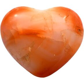 Treasure Gurus Orange Crystal Carnelian Reiki Stone Negative Energy Healing Decor
