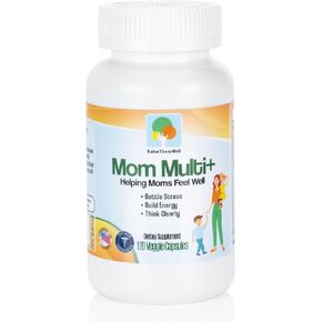 Mom Multi+ Multivitamin for Women | 120 Veggie Capsules