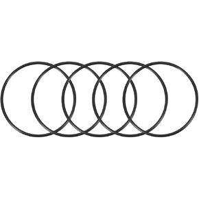 uxcell Nitrile Rubber O-Rings 110mm OD 100mm ID 5mm Width, Metric Sealing Gasket for Automotive Machine Plumbing, Pack of 5