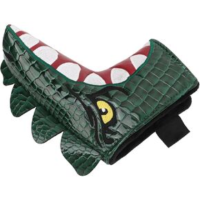 Dinosaur Shaped Putter Head Cover Headcover Blade Putter Cover PU Waterproof Fabric Soft Lining