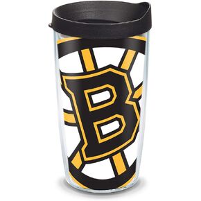Tervis Made in USA Double Walled NHL Boston Bruins Insulated Tumbler Cup Keeps Drinks Cold & Hot, 16oz, Colossal