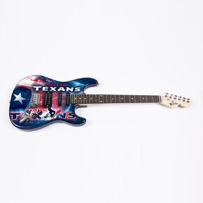 Woodrow Guitar by The Sports Vault NFL Houston Texans Northender Electric Guitar