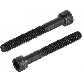 uxcell #10-24x1-1/2" Hex Socket Head Cap Screw Bolts 12.9 Grade Alloy Steel 25pcs
