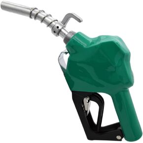 3/4"NPT High Flow Automatic Fuel Nozzle,Automatic Fuel Nozzle,Auto Shut-Off Fuel Nozzle,Car Fuel Filling Nozzle,Suitable for Filling Diesel,Kerosene and Various Gasoline(13/16inSpout,16GPM)