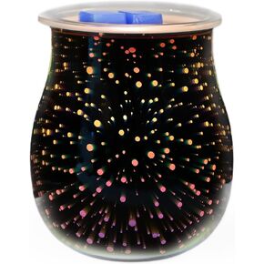 Scentsationals Wax Melt Warmer, Wax Warmer for Scented Wax Melts - Galaxy Night Sky - Candle Wax Melter for Fragrance Cubes and Tarts