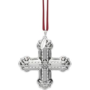 Reed & Barton 2023 53Rd Annual Christmas Cross, 0.30, Metallic