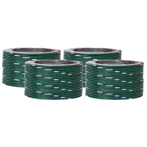 Sterling Seal 9000IR1316PTFE300X96 316L Stainless Steel Spiral Wound Gasket with 316SS Inner Ring and PTFE Filler for 1" Pipe, Pressure Class 300#, Green Band with White Stripe (Pack of 96)