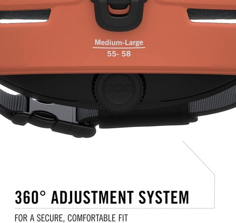 POC, Obex MIPS, Ski and Snowboard Helmet for All-Mountain Riding, Lt Agate Red Matt, XSS in Saudi Arabia