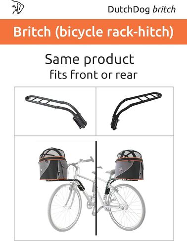 DutchDog Britch front/rear bicycle rack-hitch - International Design Award winning in Saudi Arabia