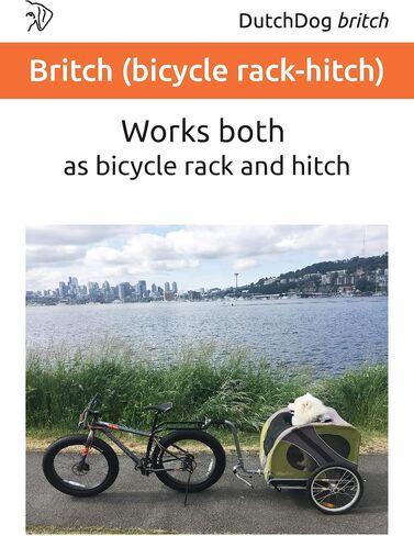 DutchDog Britch front/rear bicycle rack-hitch - International Design Award winning in Saudi Arabia