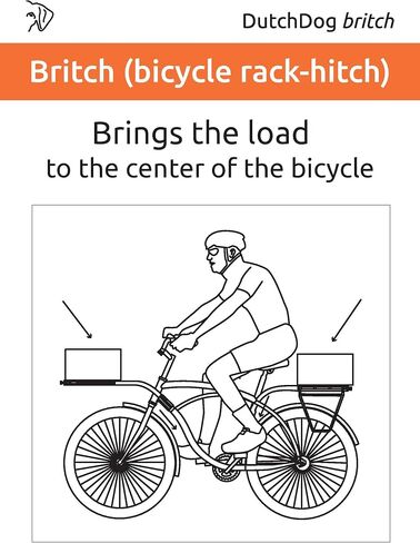 DutchDog Britch front/rear bicycle rack-hitch - International Design Award winning in Saudi Arabia