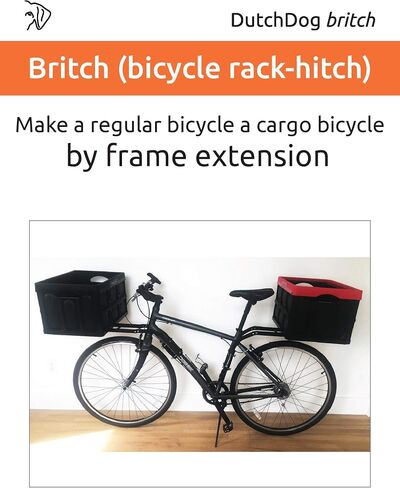 DutchDog Britch front/rear bicycle rack-hitch - International Design Award winning in Saudi Arabia
