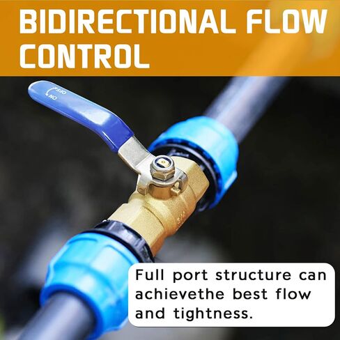 1/2 بوصة NPT صمام كروي نحاسي، 600 WOG منفذ كامل لإيقاف المياه صمام كروي، أنبوب مقبض مستوى صمام كروي ملولب أنثى نحاسي عالي التحمل in Kuwait