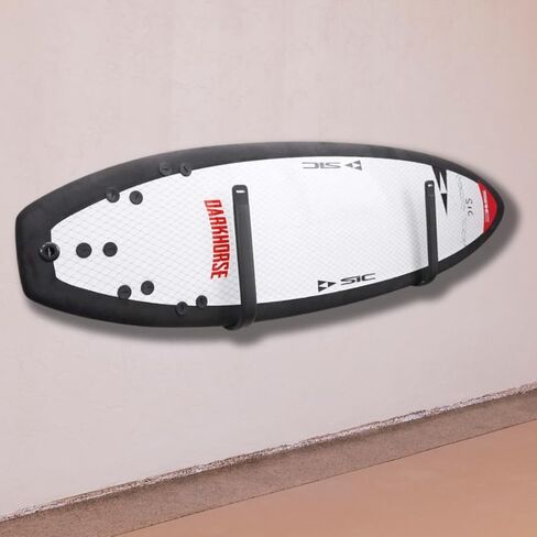 SURF Crew زوج واحد من SUP، لوح التجديف، لوح طويل، رفوف حائط لوح ركوب الأمواج، حامل جدار لوح ركوب الأمواج، حامل حائط SUP، تخزين SUP، رف تخزين لوح ركوب الأمواج. in Kuwait