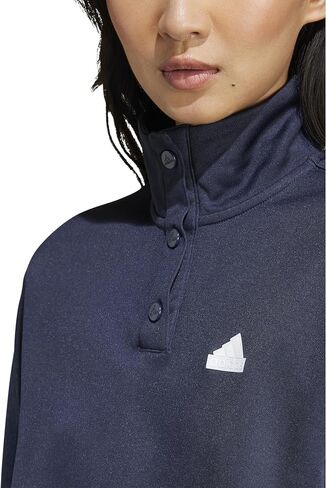 adidas Women's Iconic Wrapping 3-Stripes Snap Track Jacket in Saudi Arabia