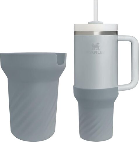 Silicone Stanley Boot For Stanley 40 Oz Tumbler With Handle,Stanley Boot Sleeve 40 Oz,Protective Water Bottle Cup Bottom Bumper Cover For Stanley Boot Sleeve 40 Oz,Stanley Cup Accessories… in Saudi Arabia