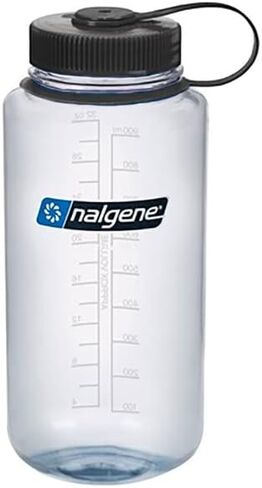 Mouth 32oz BPA-Free Water Bottle (Clear W-Black Cap) in Saudi Arabia