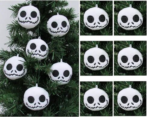 Nightmare Before Christmas Jack Skellington Holiday Ornament Set in Saudi Arabia