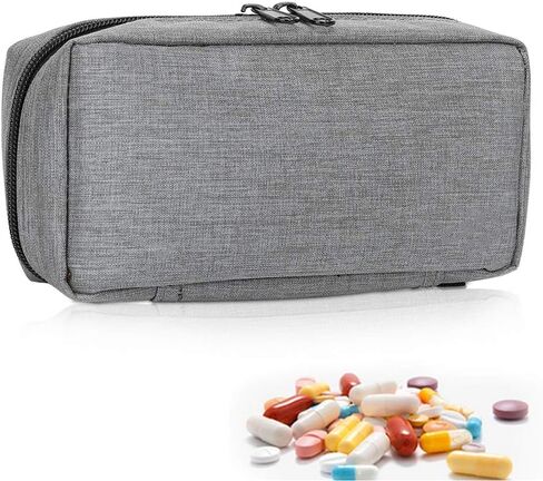 حقيبة سفر مبرد الأنسولين، حقيبة حماية محمولة ومبرد الأنسولين وحقيبة تبريد عازلة (رمادي) in Kuwait