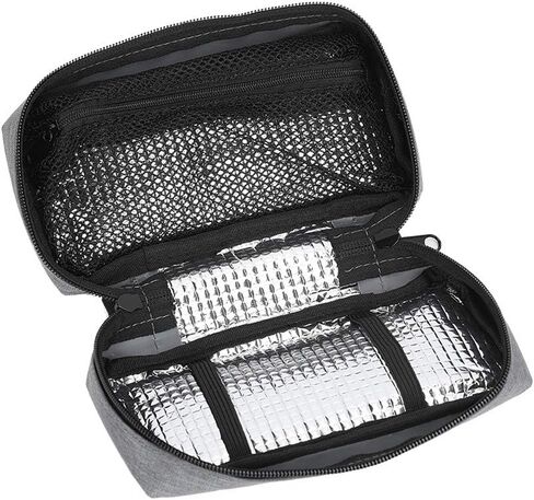 حقيبة سفر مبرد الأنسولين، حقيبة حماية محمولة ومبرد الأنسولين وحقيبة تبريد عازلة (رمادي) in Kuwait