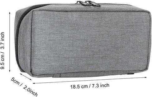 حقيبة سفر مبرد الأنسولين، حقيبة حماية محمولة ومبرد الأنسولين وحقيبة تبريد عازلة (رمادي) in Kuwait