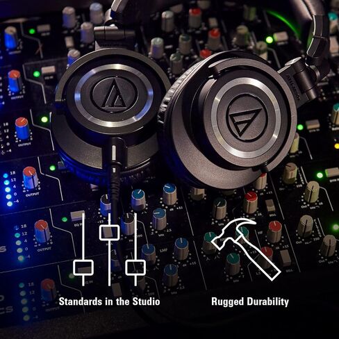 سماعات الرأس الاحترافية Audio-Technica ATH-M50xGM، معدنية in Saudi Arabia