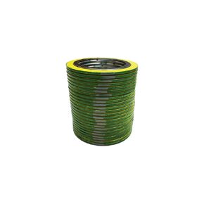 Sterling Seal 90006316GR1500X24 316L Stainless Steel spiral Wound Gasket with Flexible Graphite Filler, for 6" Pipe, Pressure Class 1500# (QTY: 24) , green Band with Grey Stripes (Pack of 24)