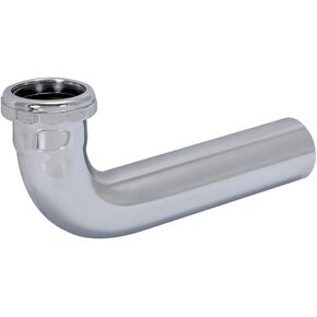EZ-FLO Heavy Duty Brass Waste Arm with Slip Joint Connection, 7 Inch Length, 22 Gauge, Chrome, 35010