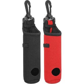 PATIKIL Golf Ball Carry Bag, Golf Tee Holders Pouch Portable Neoprene Golf Ball Holder with Clip for Men and Women Storage Gifts