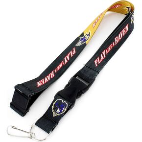 aminco NFL unisex-adult Slogan Lanyard