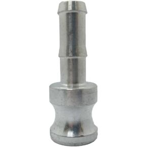 AF Hydro Aluminium Cam and Groove Hose Fitting, 3/4" Type E Male Adapter Coupler with Hose Shank, Pressure Rating up to 250 PSI, Easy Connect and Disconnect Low Pressure Camlock