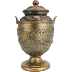 Design Toscano QL14583 Divine Cult of Sacred Apis Egyptian Presentation Urn,bronze