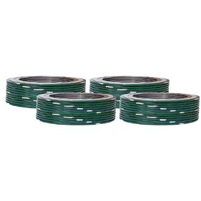 Sterling Seal 9000IR2316PTFE300X48 316L Stainless Steel Spiral Wound Gasket with 316SS Inner Ring and PTFE Filler for 2" Pipe, Pressure Class 300#, Green Band with White Stripe (Pack of 48)