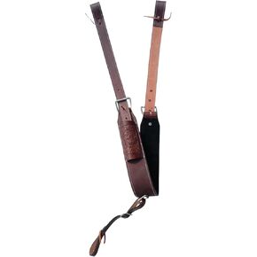 RAAVILS Horse Cinch Western Horse Leather Complete Flank Cinch Set Rear Flank Back Cinch Girth with Billets