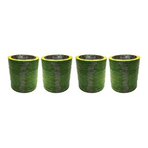 Sterling Seal 90002316GR2500X96 316L Stainless Steel spiral Wound Gasket with Flexible Graphite Filler, for 2" Pipe, Pressure Class 2500# (QTY: 96) , green Band with Grey Stripes (Pack of 96)