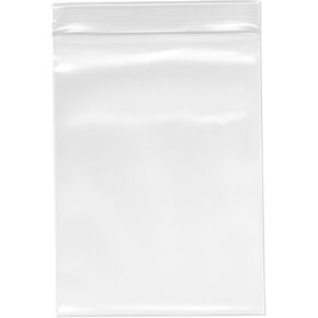 Plymor 6" x 8" (Pack of 100), 6 Mil Industrial Duty Zipper Reclosable Plastic Bags