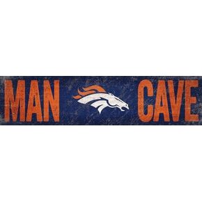 Fan Creations Denver Broncos Man Cave Sign, Multicolored