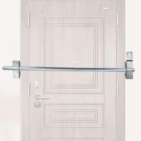 Security Door Bar Door Stopper Door Barricade Security Bar Home Defense Security Devices for Front Door-44 inch