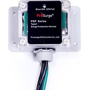 Whole House Surge Protection Device,Outdoor or Indoor,Single-Phase,4-Wire for 120/240V, 25kA,IEC 61643-11 and UL1449 4rd Edition