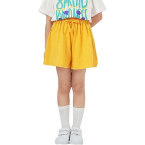 Girls Shorts Size 10-12 Shorts for Girls Elastic Waist Girls Bike Shorts for Kids Summer