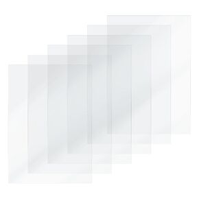 6PCS FEP Film Release Films for ELEGOO Mars/Mars 2 Pro/Mars 3/ANYCUBIC Photon/Photon Mono 4K/Phrozen Sonic Mini 4K/Creality Halot-one/LD-002R/LD-002H LCD/SLA/DLP 3D Printer, 200 x 140 x 0.15mm