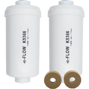Water Filter Replacement for BB9-2® Black Activated Carbon Filters, Compatible with Berkey® Travel, Large, Royal, Crown Series, Pack of 2